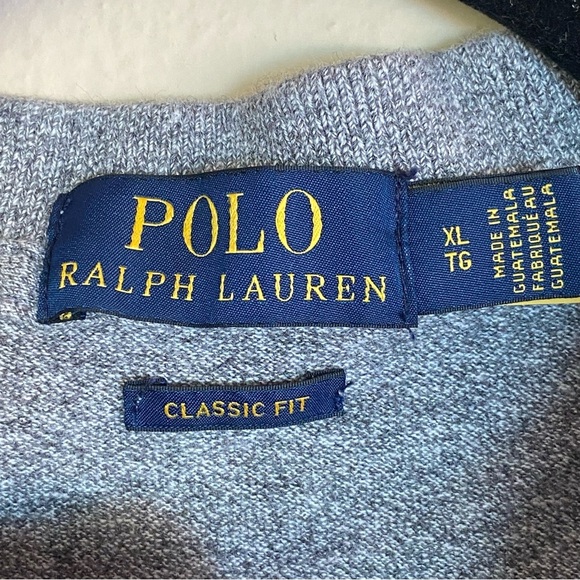 Polo Ralph Lauren Polo Shirt Men Classic Fit XL Black Pony Short Sleeve Preppy - Picture 3 of 7